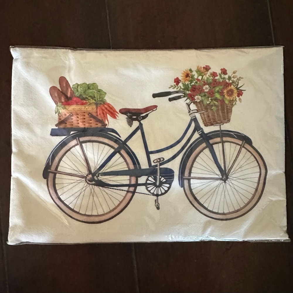 Bicycle Flour Sack Kitchen Towel